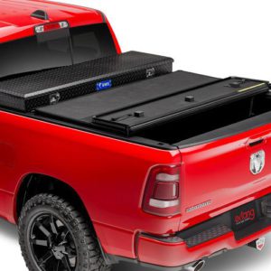 84775 - EXTANG Solid Fold 2.0 Toolbox - Fits 2002-2008 Ram 1500 & 2003-2009 2500/3500 8' 2" Bed