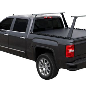 F1020042 - Adarac Truck Bed Rack - Fits 2014-2018 Chevrolet Silverado/GMC Sierra 1500 6' 6" Bed (remove taillight for install)