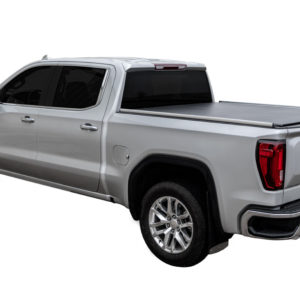 F0020051 - Adarac Aluminum Utility Rails - Fits 2014-2018 & 2019 Legacy/Limited Chevrolet Silverado/GMC Sierra 1500 & 2015-2019 2500/3500HD 6' 6" Bed (remove taillight for install)