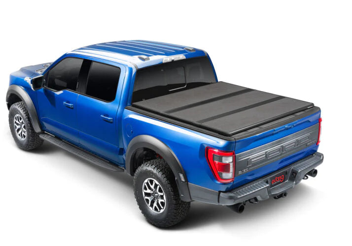 88995 - EXTANG Solid Fold ALX - Fits 2005-2021 Nissan Frontier & 2009-2012 Suzuki Equator 6' Bed with Factory Bed Rail Caps