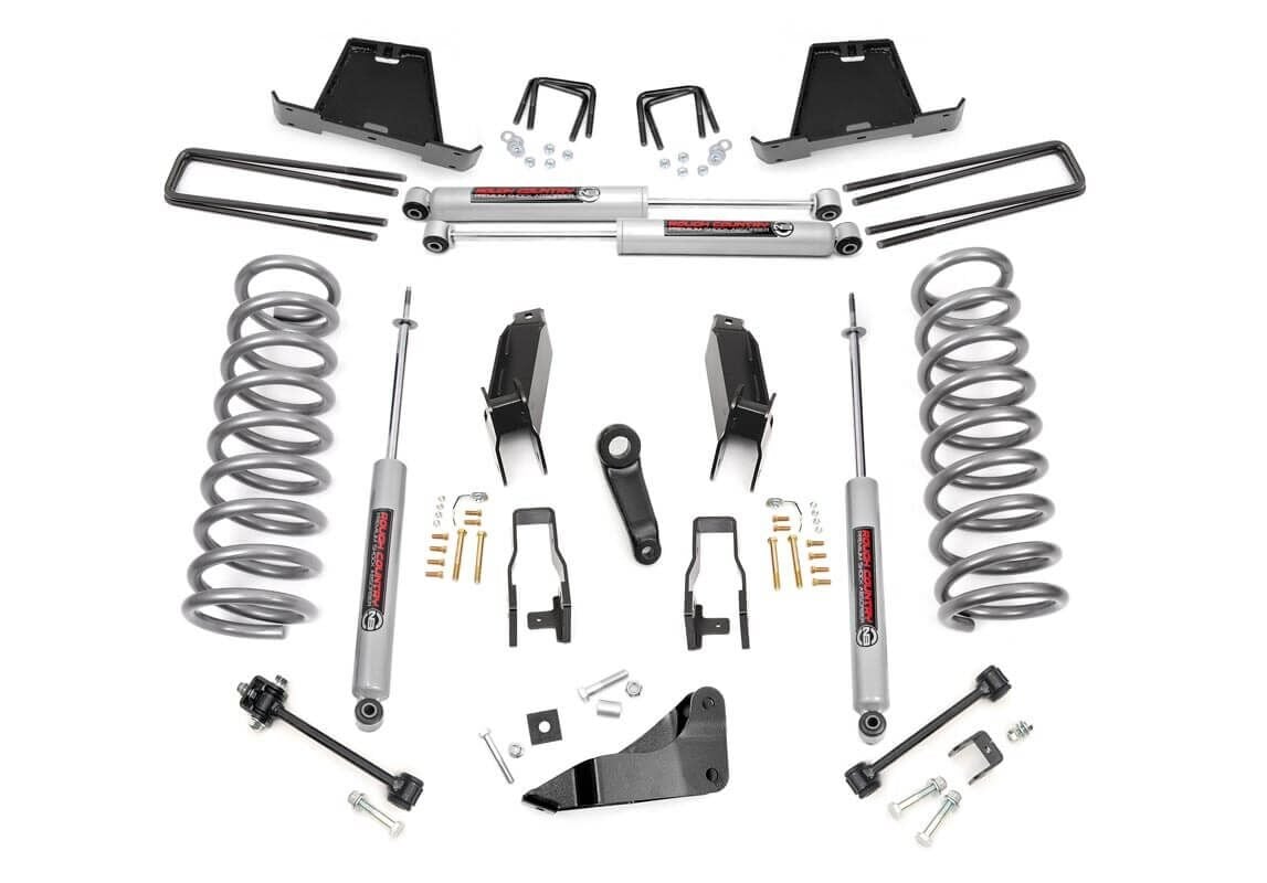 393.23 - Rough Country 5 Inch Lift Kit - Fits Gas Dodge 2500 4WD 2008