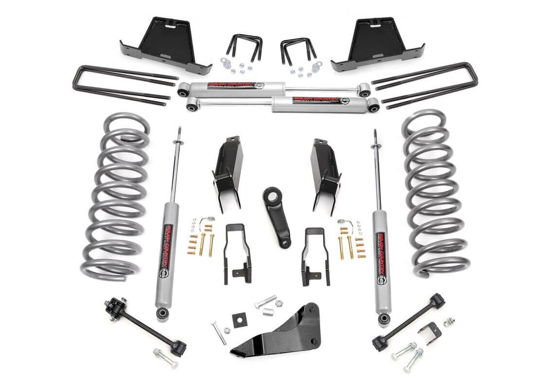 394.23 - Rough Country 5 Inch Lift Kit - Fits Diesel Dodge 2500 Mega Cab 4WD 2008
