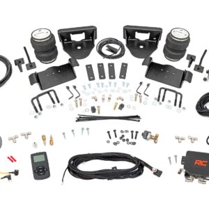 10008WC - Rough Country Air Spring Kit w/compressor - Fits Wireless Controller 0-6" Lifts - Fits Ford F-150 04-2014
