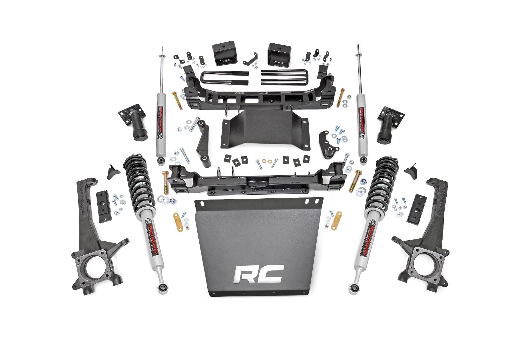 75831 - Rough Country 6 Inch Lift Kit - Fits N3 Struts Toyota Tacoma 2WD/4WD 2016-2023