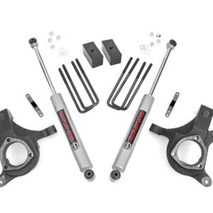 10730 - Rough Country 3 Inch Lift Kit - Fits Lift Knuckle Chevrolet/GMC 1500 2WD 07-2013