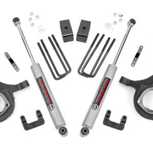 10830 - Rough Country 5 Inch Lift Kit - Fits Chevrolet Silverado & GMC Sierra 1500 2WD 2007-2013