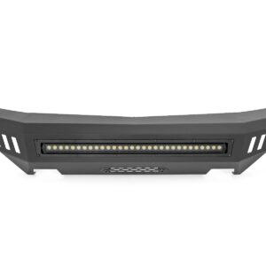 10911 - Rough Country Front High Clearance Bumper - Fits BLK LEDs Chevrolet Silverado 1500 2WD/4WD 07-2013