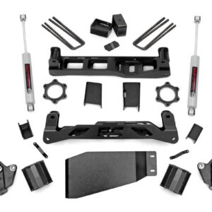 26230 - Rough Country 5 Inch Lift Kit - Fits Chevrolet Silverado & GMC Sierra 1500 4WD 2007-2013