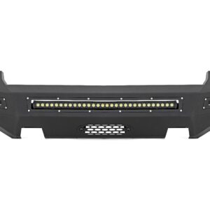 10913 - Rough Country Front Bumper - Fits Fabricated Prerunner - Fits LED - Fits GMC Sierra 1500 2WD/4WD 07-2013