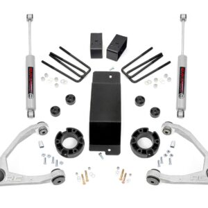 19431A - Rough Country 3.5 Inch Lift Kit - Fits Alum/Cast Steel Chevrolet/GMC 1500 07-2016
