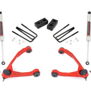 19840RED - Rough Country 3.5 Inch Lift Kit - Fits Cast Steel M1 Strut - Fits | Chevrolet/GMC 1500 2014-2016