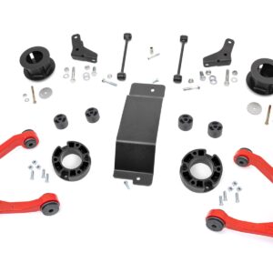 19331RED - Rough Country 3.5 Inch Lift Kit - Fits Forged UCAs Chevrolet/GMC SUV 1500 2WD/4WD 2007-2020