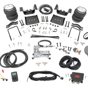 10005WC - Rough Country Air Spring Kit w/compressor - Fits Wireless Controller Chevrolet/GMC 1500 07-2018 & Classic