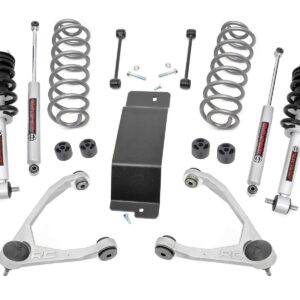 19332 - Rough Country 3.5 Inch Lift Kit - Fits N3 Struts Forged UCAs - Fits Chevrolet/GMC SUV 1500 2WD/4WD 2007-2020