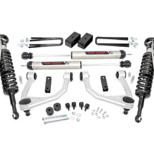 76857 - Rough Country 3.5 Inch Lift Kit - Fits Vertex/V2 Toyota Tundra 4WD 2007-2021