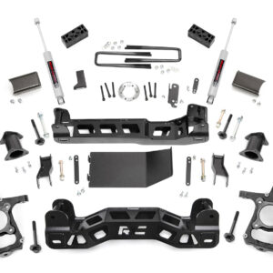 57430 - Rough Country 4 Inch Lift Kit - Fits Ford F-150 4WD 2011-2013