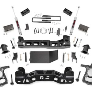 57430_A - Rough Country 4 Inch Lift Kit - Fits Ford F-150 4WD 2014