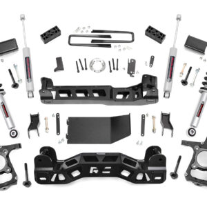 57431 - Rough Country 4 Inch Lift Kit - Fits N3 Struts Ford F-150 4WD 2014