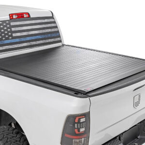 50319550 - Rough Country Hard Roll Up Bed Cover - Fits 5'7" Bed Dodge/Ram 1500 2010-2018/2500 2010-2024