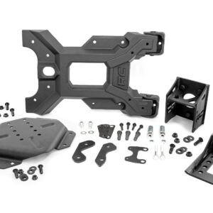 10523 - Rough Country Heavy Duty Tire Carrier - Fits Jeep Wrangler JK/Wrangler Unlimited  2007-2018