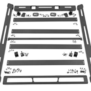10612 - Rough Country Roof Rack - Fits Jeep Wrangler JL 2021-2024/Wrangler Unlimited 2018-2026 4WD