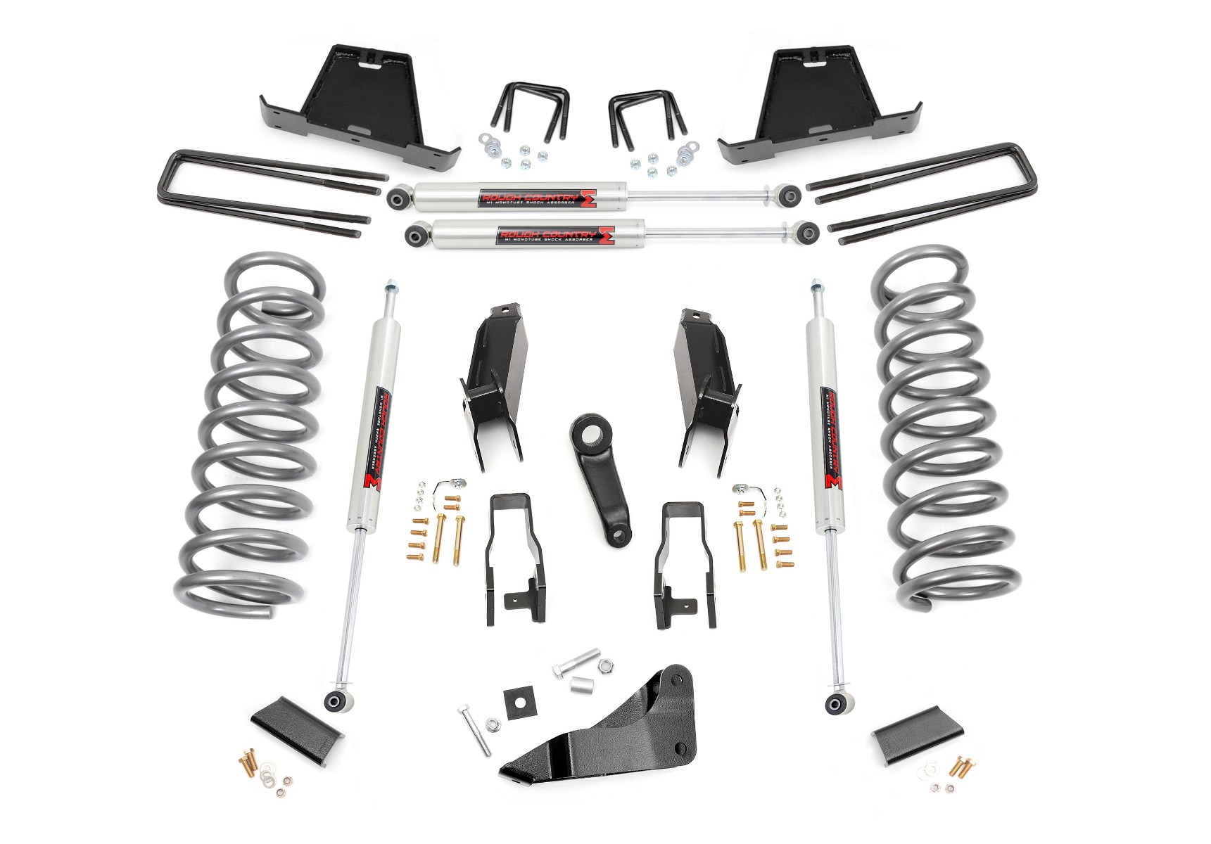 34940 - Rough Country 5 Inch Lift Kit - Fits M1 Dodge/Ram 2500 2011-2013/3500 Mega Cab 2011-2012 4WD