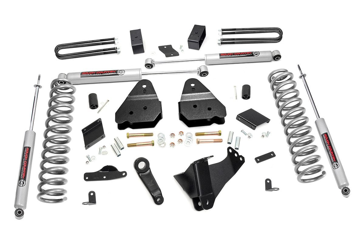 530.20 - Rough Country 4.5 Inch Lift Kit - Fits No OVLD Ford F-20260 Super Duty 4WD 2011-2014