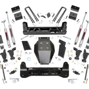 10330 - Rough Country 5 Inch Lift Kit - Fits Torsion Drop Chevrolet/GMC 2500HD/3500HD 2011-2019
