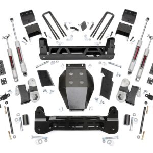 26030 - Rough Country 5 Inch Lift Kit - Fits NTD Chevrolet/GMC 2500HD/3500HD 2011-2019