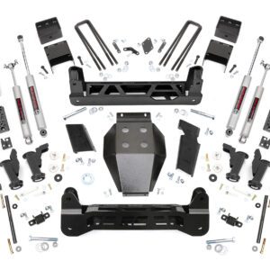 10430 - Rough Country 7.5 Inch Lift Kit - Fits Torsion Drop Chevrolet/GMC 2500HD/3500HD 2011-2019