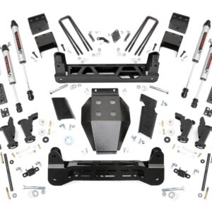 10470 - Rough Country 7.5 Inch Lift Kit - Fits Torsion Drop V2 - Fits Chevrolet/GMC 2500HD/3500HD 2011-2019
