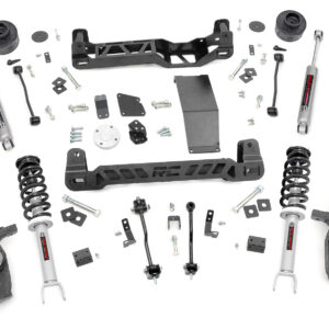 33332 - Rough Country 4 Inch Lift Kit - Fits N3 Struts Dodge/Ram 1500 4WD 2012-2018 & Classic