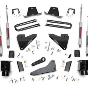 35620 - Rough Country 5 Inch Lift Kit - Fits Radius Arm Drop SRW - Fits Dodge/Ram 3500 4WD 2013-2015