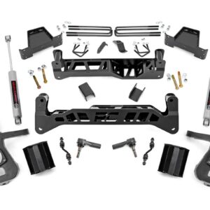 23732 - Rough Country 7 Inch Lift Kit - Fits Cast Steel Chevrolet/GMC 1500 2WD 2014-2018 & Classic