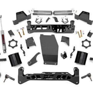 17431 - Rough Country 7 Inch Lift Kit - Fits Alum/Stamp Steel Chevrolet/GMC 1500 2014-2018 & Classic