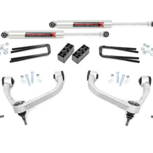54540 - Rough Country 3 Inch Lift Kit - Fits M1 Struts Ford F-150 4WD 2014-2020