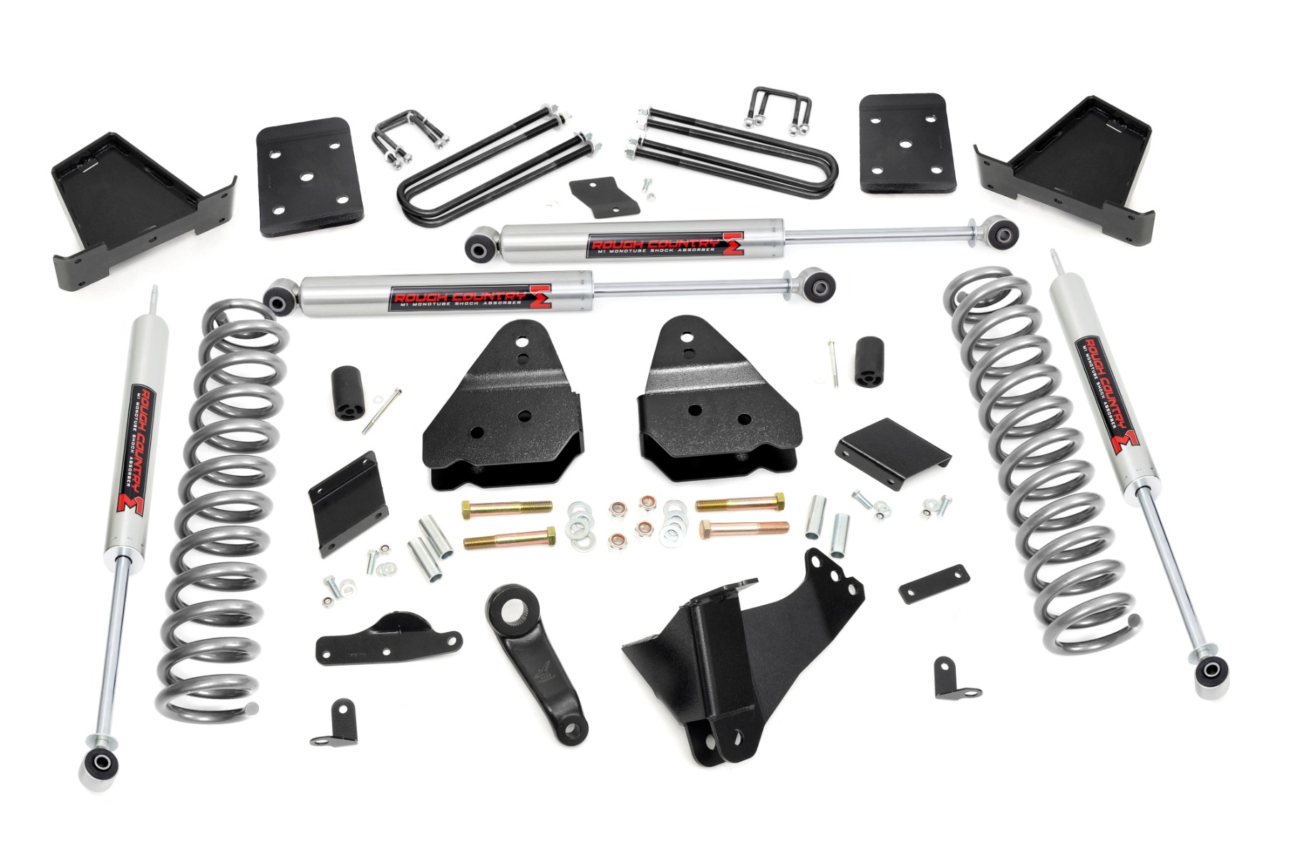 53440 - Rough Country 4.5 Inch Lift Kit - Fits No OVLD M1 - Fits Ford F-20260 Super Duty 4WD 2015-2016