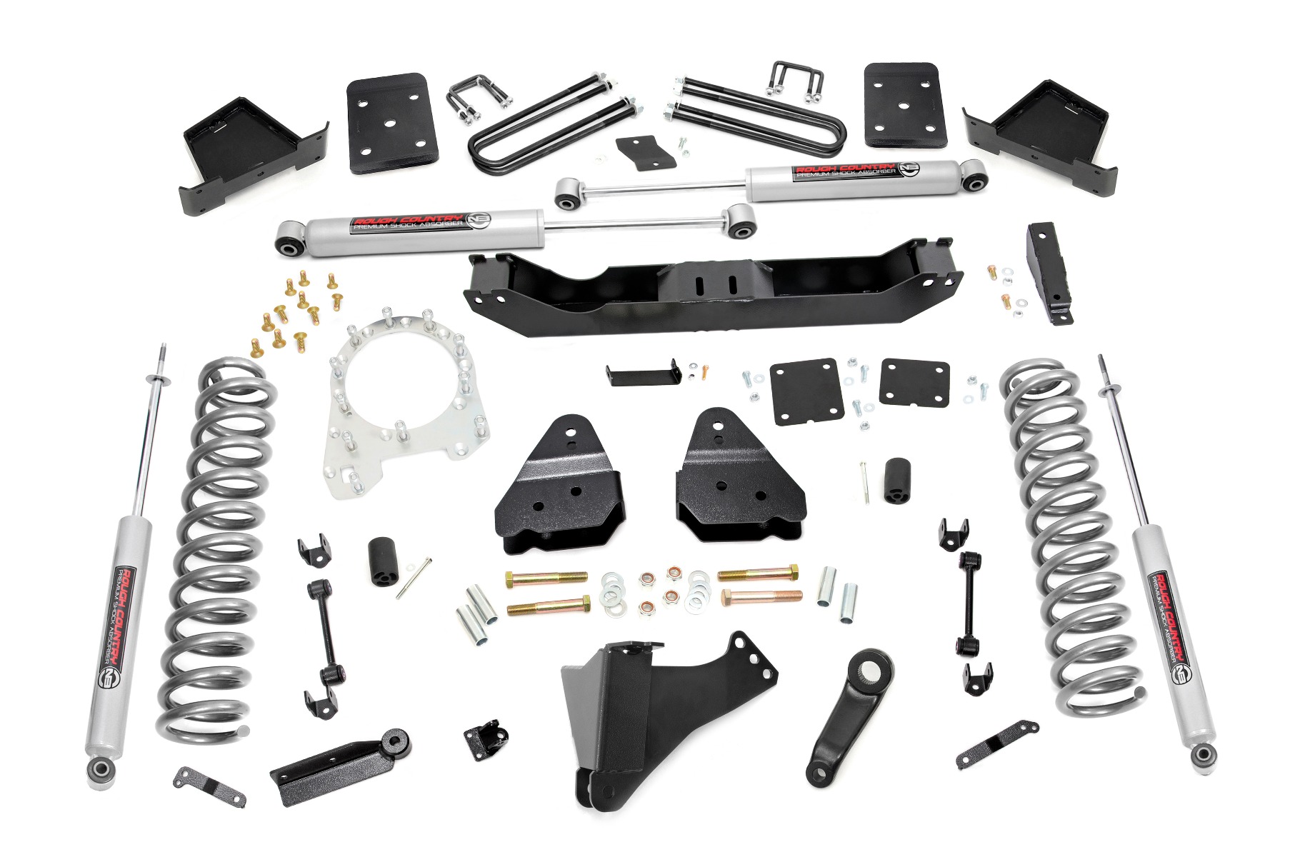 55020 - Rough Country 4.5 Inch Lift Kit - Fits Ford F-20260/F-350 Super Duty 4WD 2017-2022