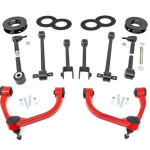 40231RED - Rough Country 3 Inch Lift Kit - Fits UCA Ford Expedition 4WD 2018-2024