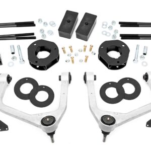 29601 - Rough Country 3.5 Inch Lift Kit - Fits Adaptive Ride Control Chevrolet/GMC Sierra 1500 2019-2026/Silverado 1500 2019-2026