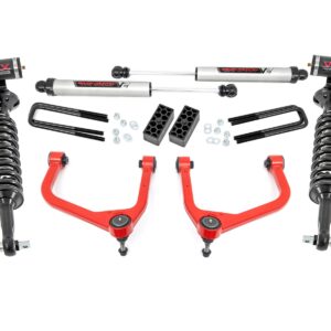 29557RED - Rough Country 3.5 Inch Lift Kit - Fits Vertex/V2 Chevrolet Silverado 1500 2WD/4WD 2019-2026 & Classic