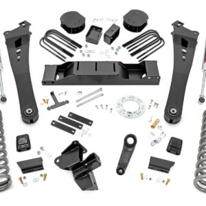 38440 - Rough Country 5 Inch Lift Kit - Fits Diesel |AISIN M1 - Fits Dodge/Ram 3500 4WD 2019-2024
