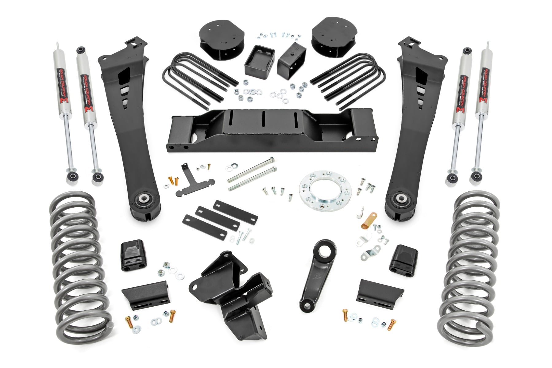 38440 - Rough Country 5 Inch Lift Kit - Fits Diesel |AISIN M1 - Fits Dodge/Ram 3500 4WD 2019-2024