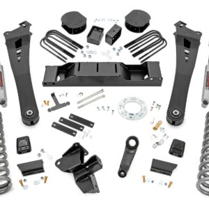 38430 - Rough Country 5 Inch Lift Kit - Fits Diesel AISIN - Fits Dodge/Ram 3500 4WD 2019-2024