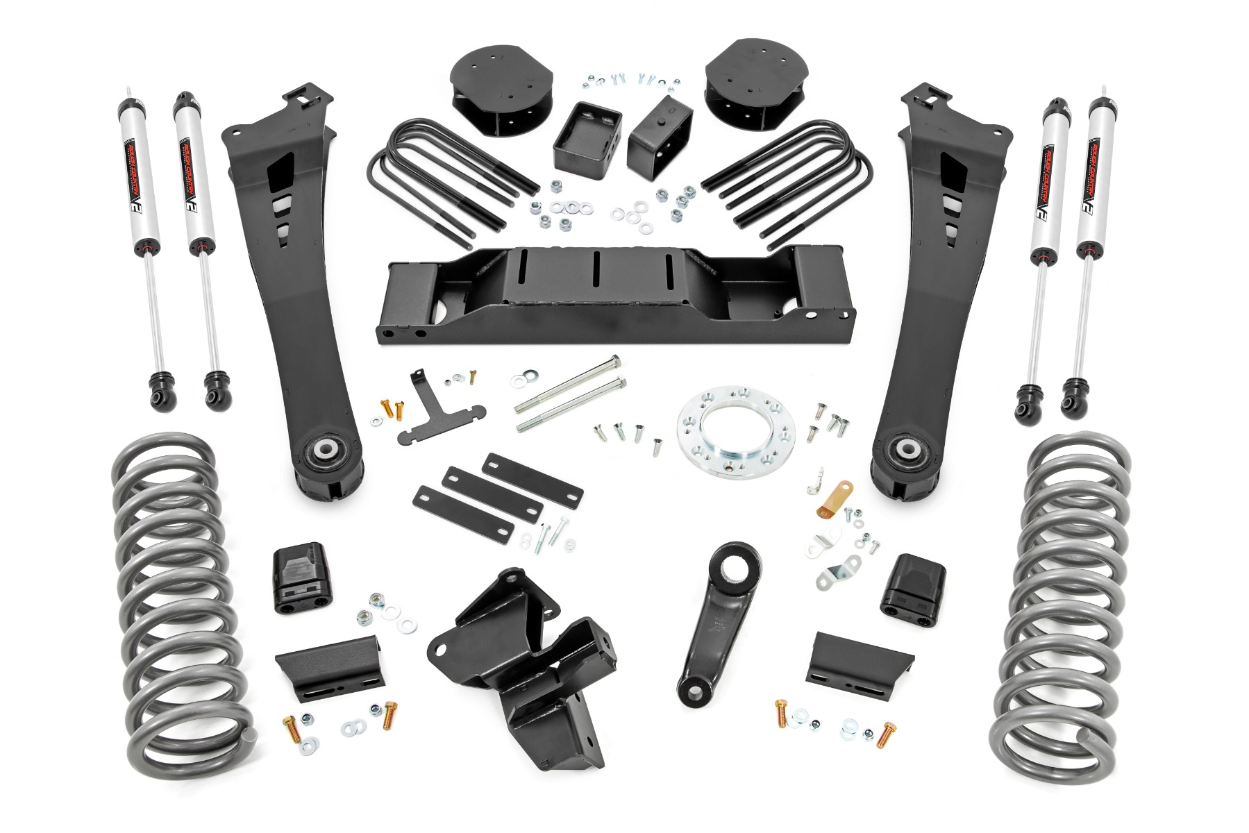 38470 - Rough Country 5 Inch Lift Kit - Fits Diesel |AISIN V2 - Fits Dodge/Ram 3500 4WD 2019-2024