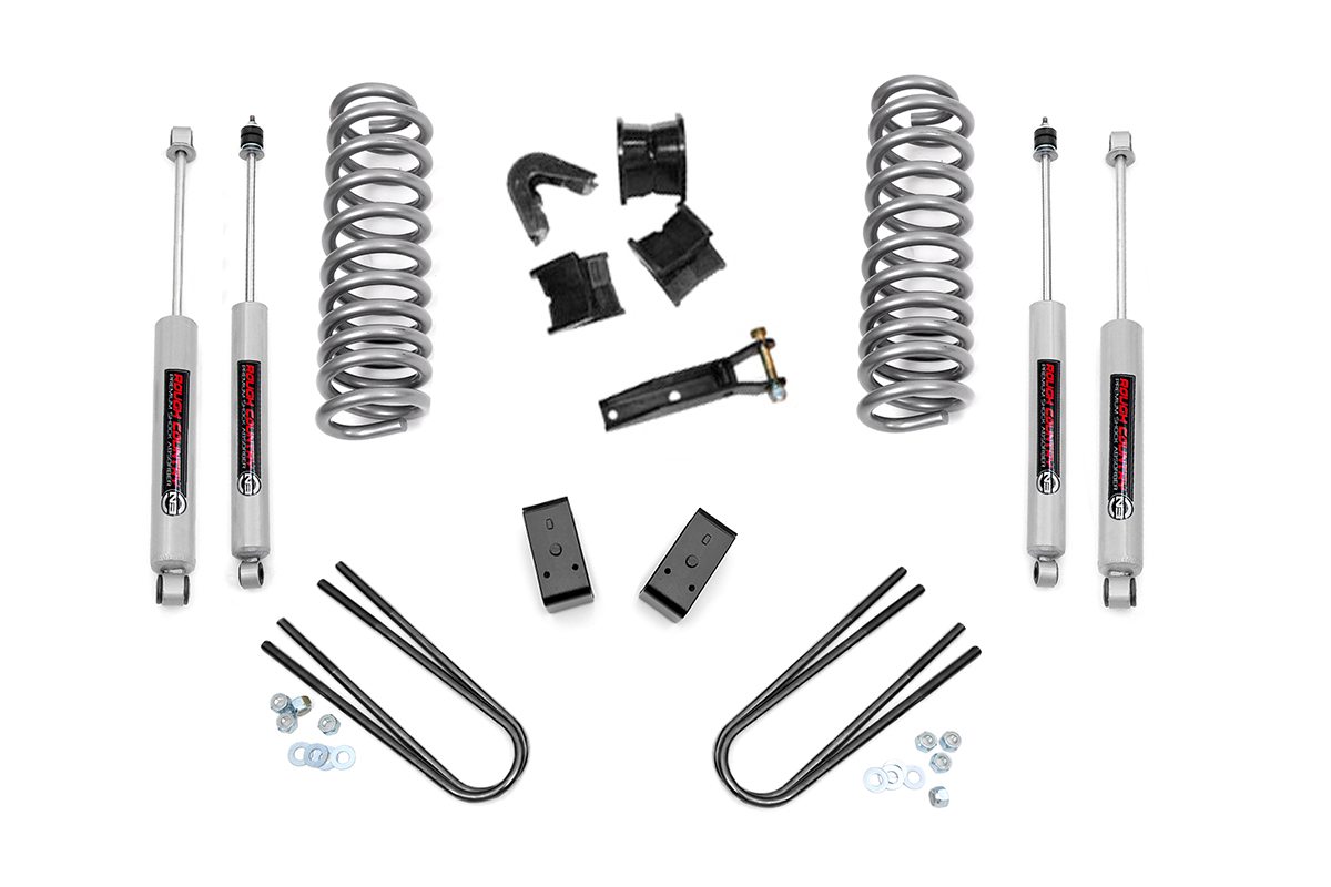 450.20 - Rough Country 4 Inch Lift Kit - Fits Rear Blocks Ford Bronco 4WD 201978-201979