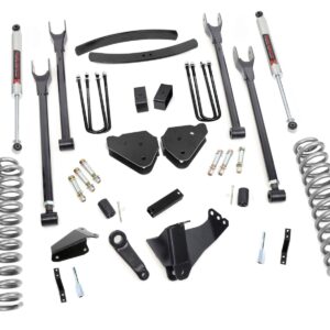 58040 - Rough Country 6 Inch Lift Kit - Fits Diesel 4 Link - Fits M1 - Fits Add-A-Leaf - Fits Ford F-20260/F-350 Super Duty 05-07