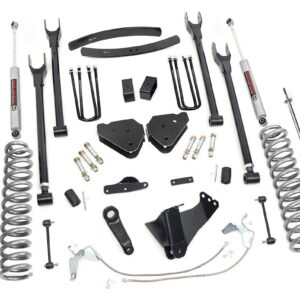 584.20 - Rough Country 6 Inch Lift Kit - Fits Diesel 4 Link - Fits Ford F-20260/F-350 Super Duty 4WD 08-10