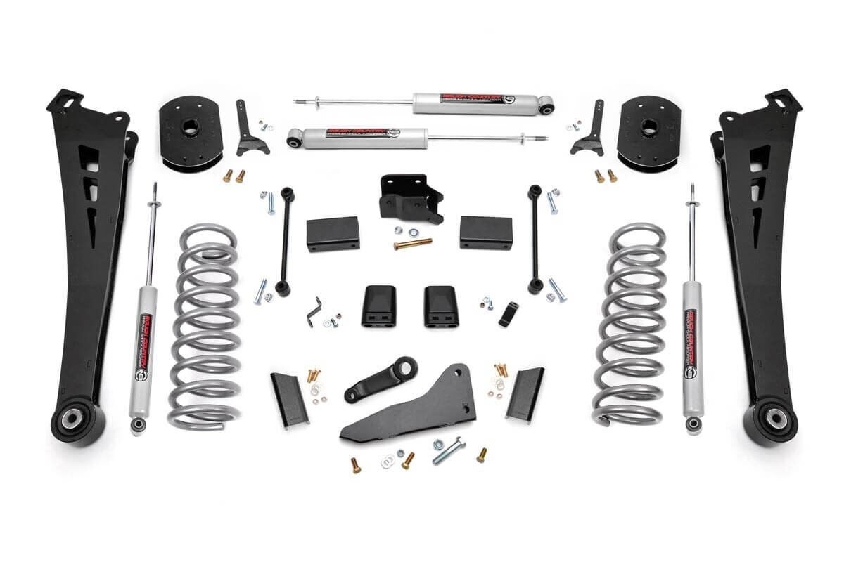 367.20 - Rough Country 5 Inch Lift Kit - Fits Diesel Dodge/Ram 2500 4WD 2014-2018