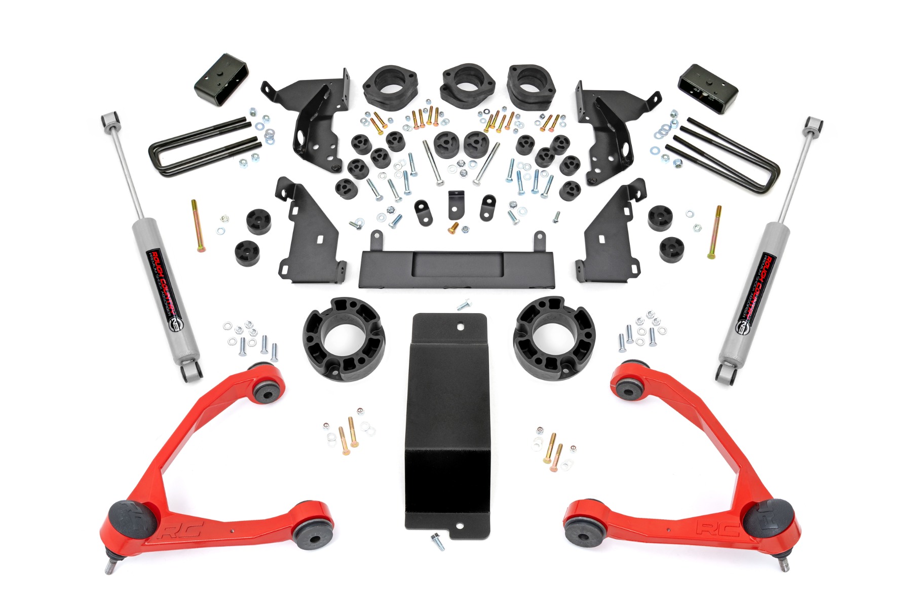 294.20RED - Rough Country 4.75 Inch Lift Kit - Fits Combo Chevrolet/GMC 1500 4WD 2014-2015